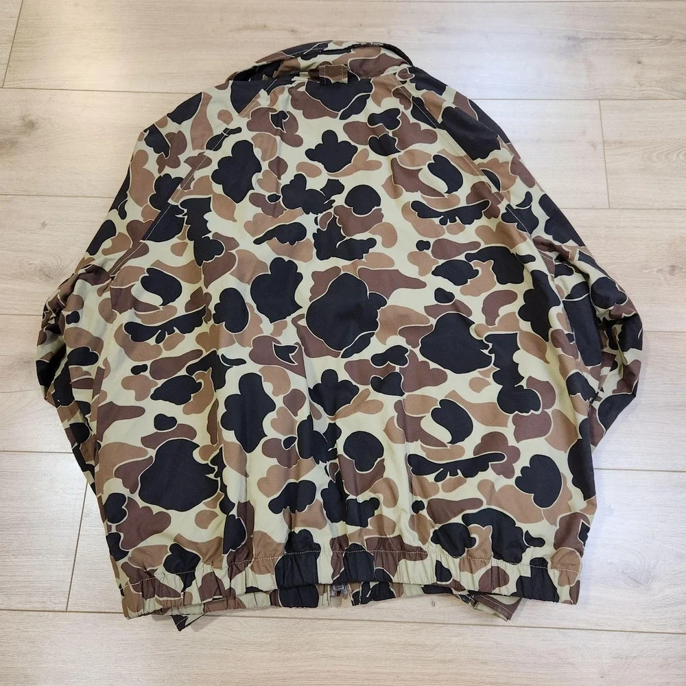 Columbia Omni Tech Duck Camo Hunting Jacket Men's XXL Waterproof Waterfowl Coat